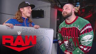 Bray Wyatt encounters Riddle during hide-and-seek: Raw, Dec. 14, 2020