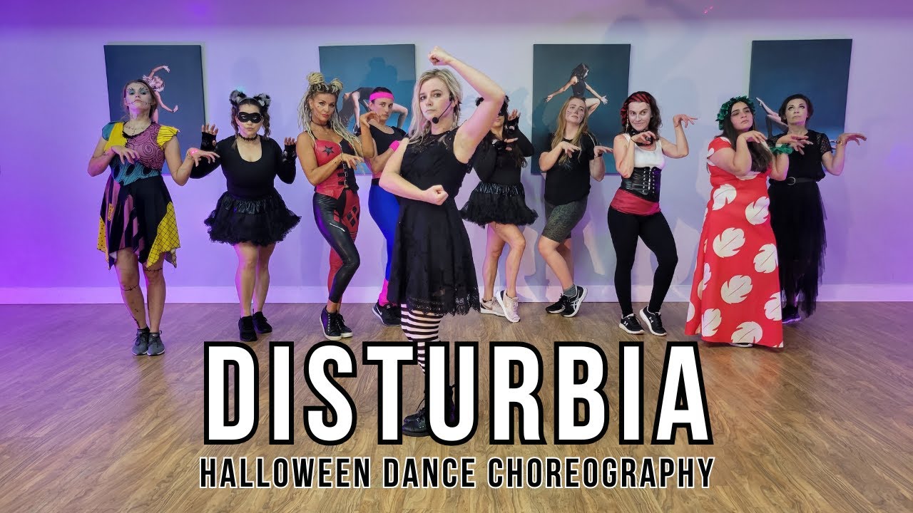 Disturbia - Рианна | ХЭЛЛОУИН Танцевальная тренировка Хореография