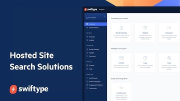 Modern Hosted Site Search Solutions - Swiftype Product Demo