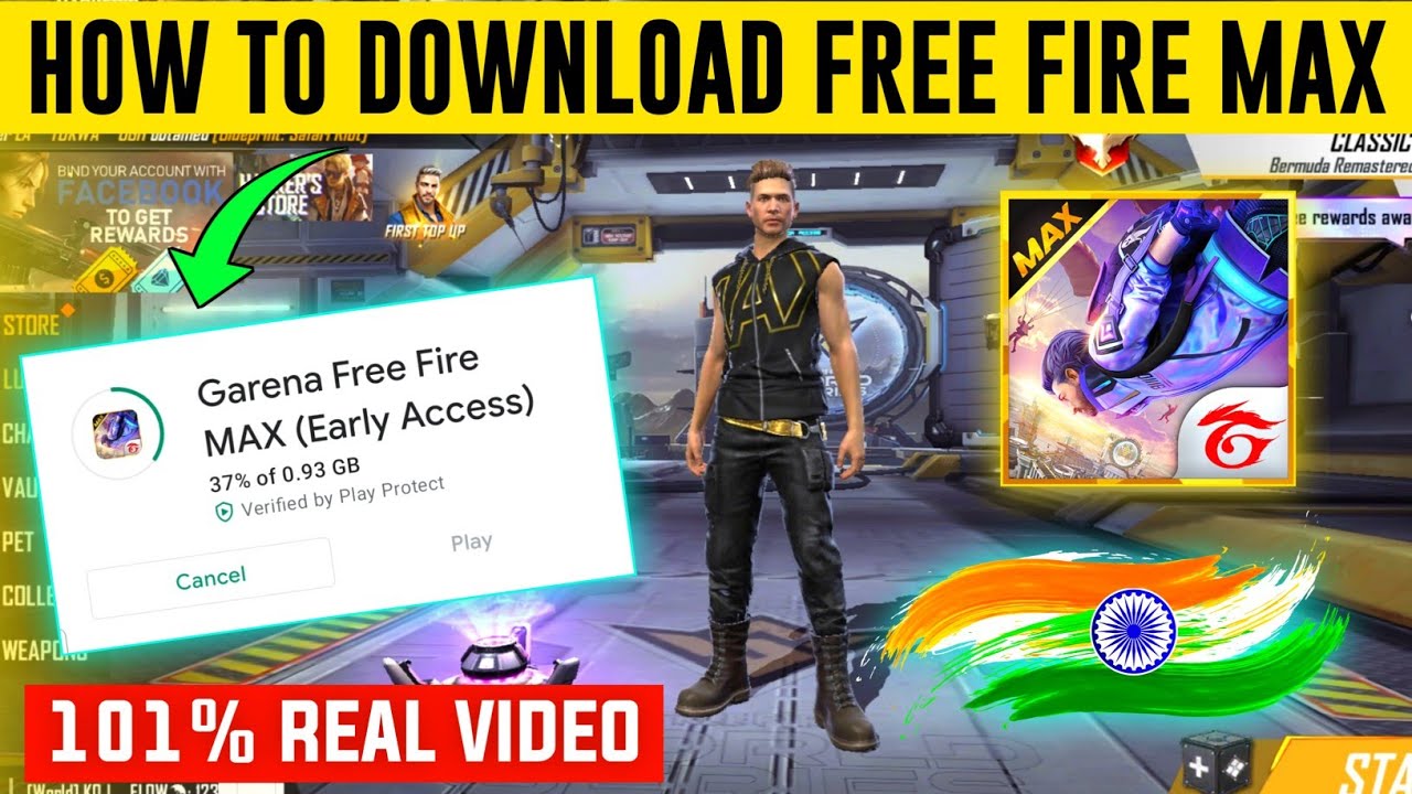 garena baixar o #freefiremax #freefire