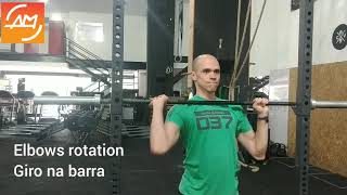 Elbows rotation (giro na barra)
