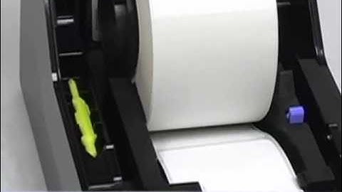 How to Load Labels and Media in SATO CG2 Printer