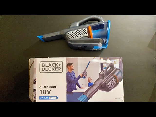 Black and Decker fur buster advanced clean+ unboxing/review 