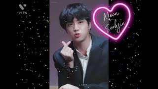 Jin💜💜 #bts #army #jin #moon