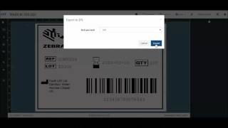 Exporting a label template to ZPL - YouTube