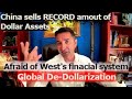 China leaves wests financial system sells record amount of dollar assets dedollarization