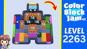 Color Block Jam Level 1355 (2263) Solution Walkthrough