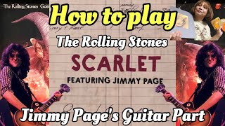 The Rolling Stones - "Scarlet (Jimmy Page's Part)" Guitar Lesson