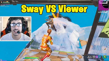 FaZe Sway VS Viewer 1v1 ZoneWars! (Fortnite)