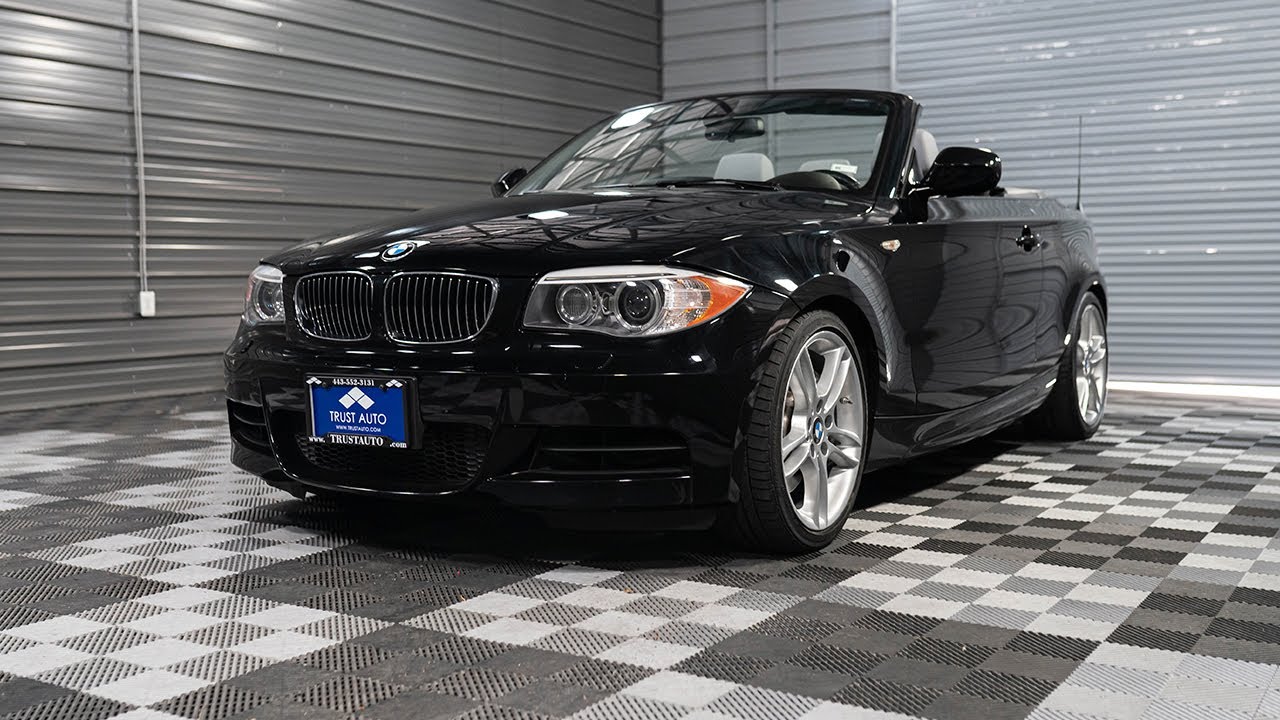 Used 2012 BMW 1 Series 135i Soft-Top Convertible w/M Sport/Premium 2 ...