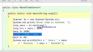 JAVA TIME CONVERT