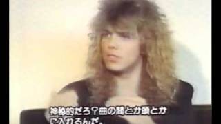 Joey Tempest in Japan - 1988-89