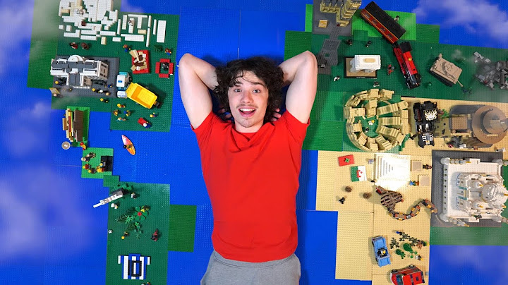 J'AI CONSTRUIT LE MONDE ENTIER EN LEGO ! (c'est énorme)