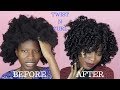 TWIST N' CURL FOR TYPE (4A,4B,4C) NATURAL HAIR | ft. LA NATURALS