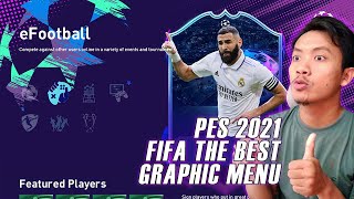 PES 2021 FIFA THE BEST GRAPHIC MENU - PES 2021 MOD - PES 2021 INDONESIA