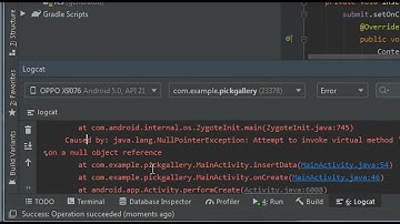 Android Studio | Attempt to invoke virtual method 