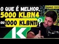 KLABIN | É MELHOR COMPRAR 5000 KLBN4 OU 1000 KLBN11? | " SEM DÚVIDAS O MELHOR É..." |#klbn4 #klbn11