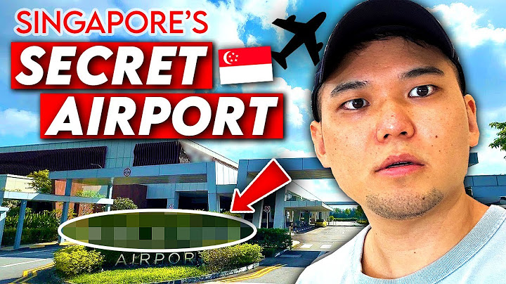 Inside Singapore’s FORGOTTEN Airport (Only ONE Flight Left)