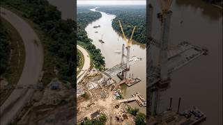 Massive Bridge Restoration ||From Ruins to Modern. #restoration #bridge #beforeandafter