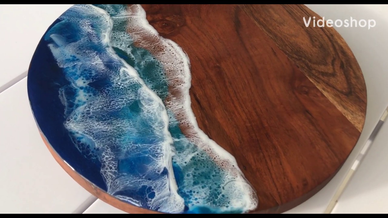 How to have Clean Sides on the Edges of Epoxy Resin Boards YouTube