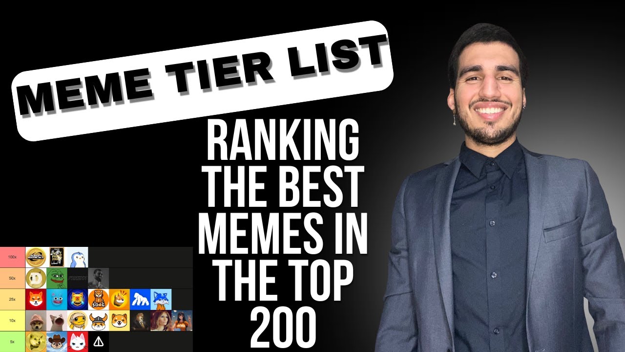 Ranking the Top Meme Coins of 2025 😂💰 | Memecoin Tier List with 100x ...