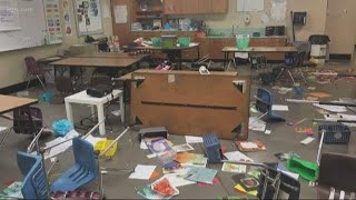 Classrooms in Crisis: Classroom damage