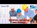 S10-Restaurar e Importar una base de datos S2k.