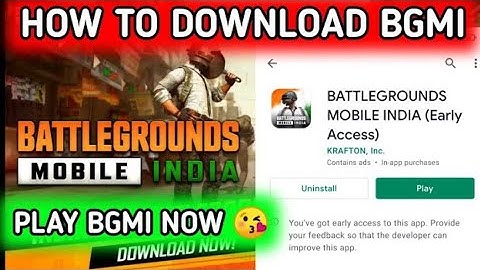 BattleGrounds mobile India: how to download & play without Early access pubg kaise download Kare