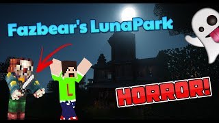 OBŘÍ Horrorová Horská Dráha v Minecraftu! 👻 |Fazbear´s LunaPark|