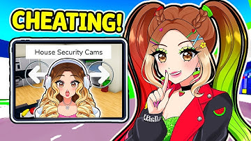 I Used HOUSE CAMERAS to CHEAT in Brookhaven HIDE N