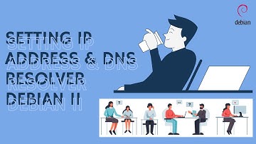 setting ip address dan dns resolver | debian 11