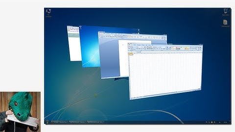 Switch Between Windows in Windows 7