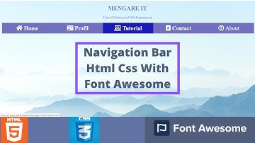 Cara Membuat Navbar Html Css Terbaru 2022 - HTML CSS Hover Effect