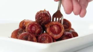Sweet Bacon-Wrapped Little Smokies Appetizer Recipe