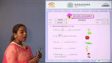 12TH APRIL TS CLASS I ENGLISH REVISION ASSIGNMENT KEY