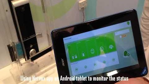 Netvox Wireless Smart Home Demo at Computex 2013