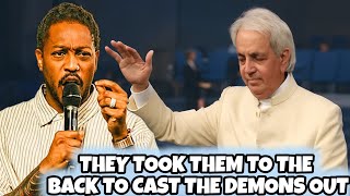 Lovy Elias Tells Why Benny Hinn Does Not Let You See Demons Manifesting in His Services