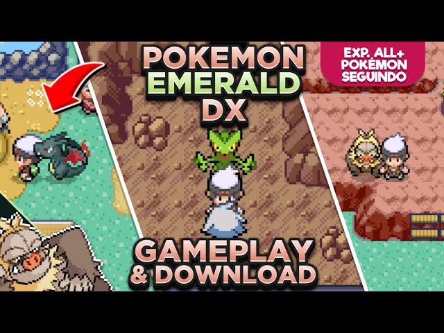 POKEMON EMERALD PT-BR #2 - RALTS - TEMOS QUE PEGAR! 