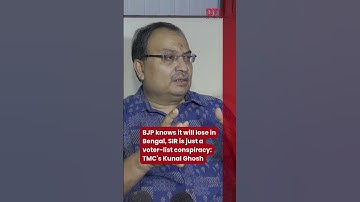 BJP knows it will lose in Bengal, SIR is just a voter-list conspiracy: TMC