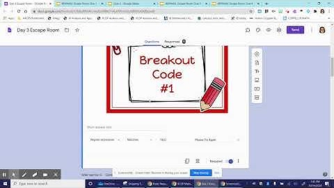 Google Form Escape Room Tutorial