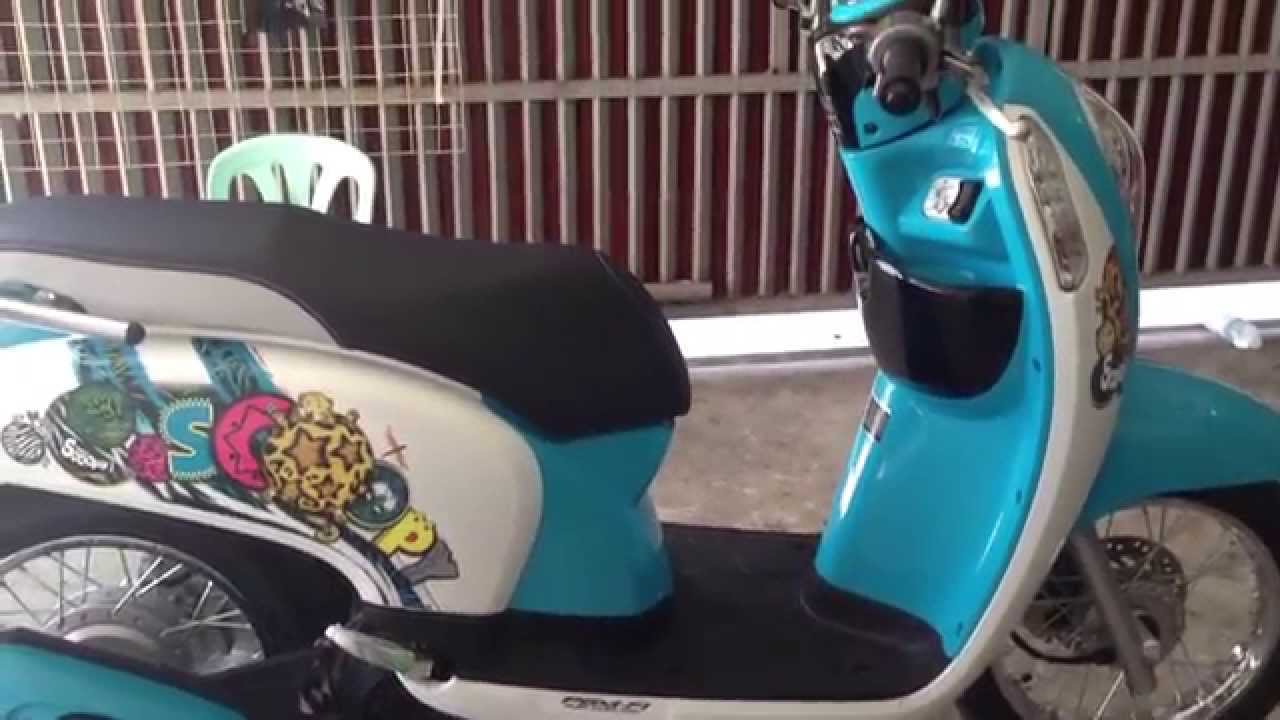 Honda Scoopy I 2015 Fi New Cambodia Company KS YouTube