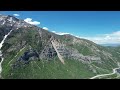 Quick flight to top of Bridal Veil Falls and panoramic view over Provo Canyon, Utah. 😎🏔️🇺🇸