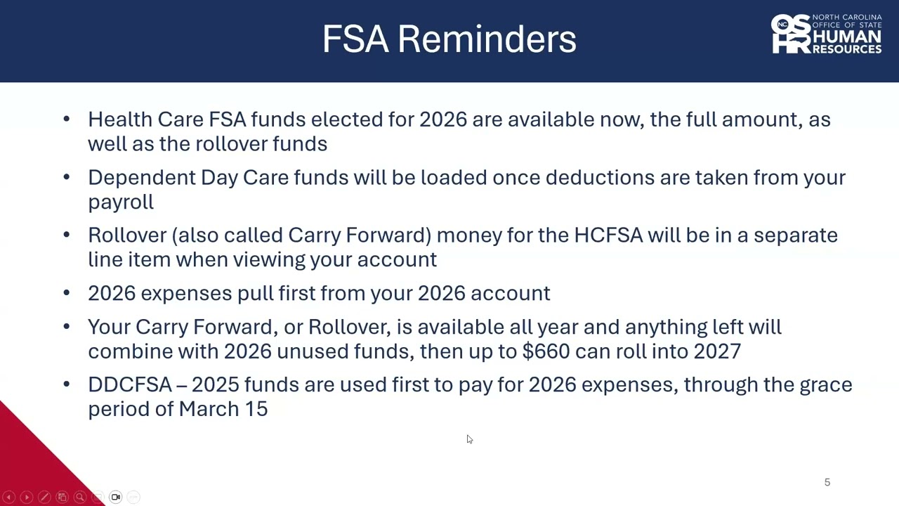 Напоминания о получении льгот в начале года в рамках программы NCFlex