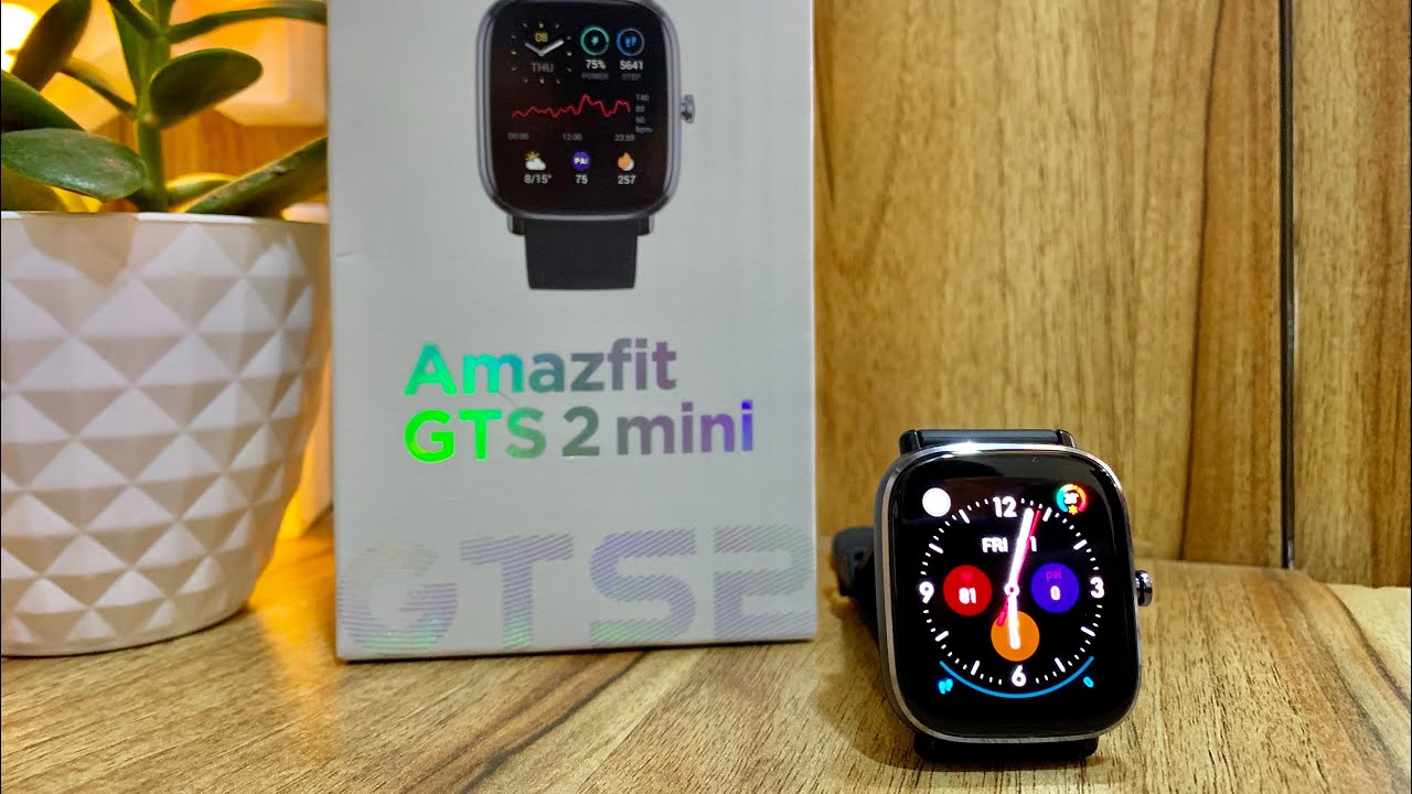 Amazfit GTS 2 mini - Reloj inteligente color negro más ligero -  Lacasadelelectrodomestico.com
