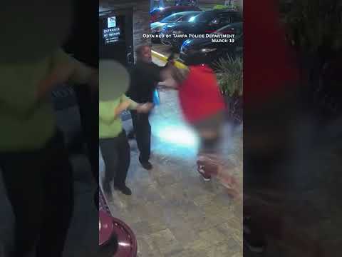 Strip club bouncers fight off, disarm masked man with a gun