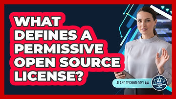 What Defines A Permissive Open Source License?