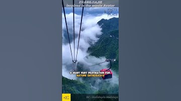 Zhangjiajie Floating Mountains in The Movie Avatar #zhangjiajie #avatar #hunan #shorts #viralshorts