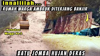 INNALILLAH..❗Truk Nyaris Masuk Jurang Di Batu Jomba,Rumah Warga Ambruk Diterjang Banjir by PENGUKUR JALANAN 5,853 views 5 days ago 35 minutes