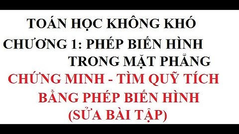 Bài tập tìm quỹ tích lớp 11 có đáp án năm 2024