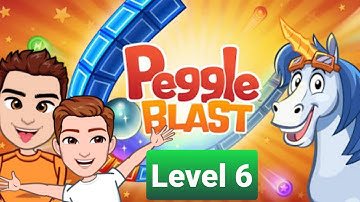 Peggle Blast Level 6 (3 Stars) No Commentary